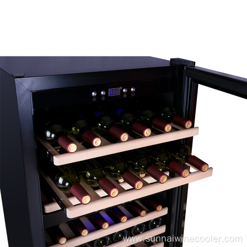 Cheap oem low noise free standing wine fridge